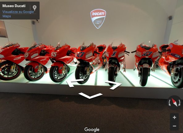 Virtual tour museo ducati realizzato dal fotografo Bologna Marco Baraldi