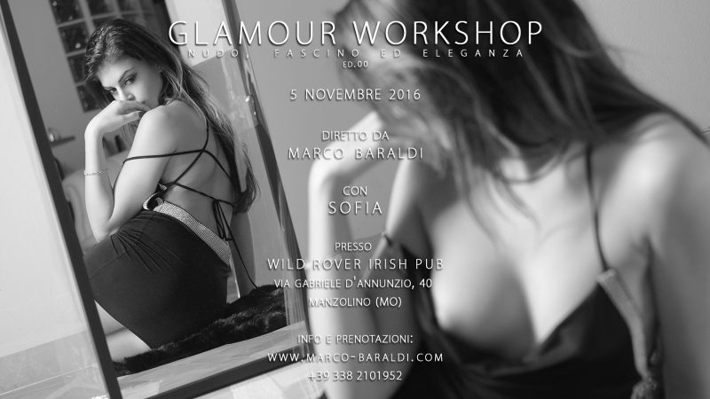 Workshop nudo e glamour by Marco Baraldi